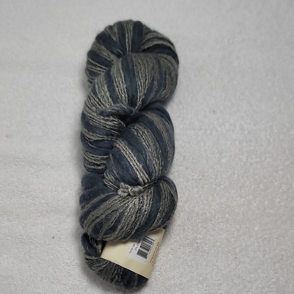 Universal Yarn Bamboo Bloom in Green Gray Skein